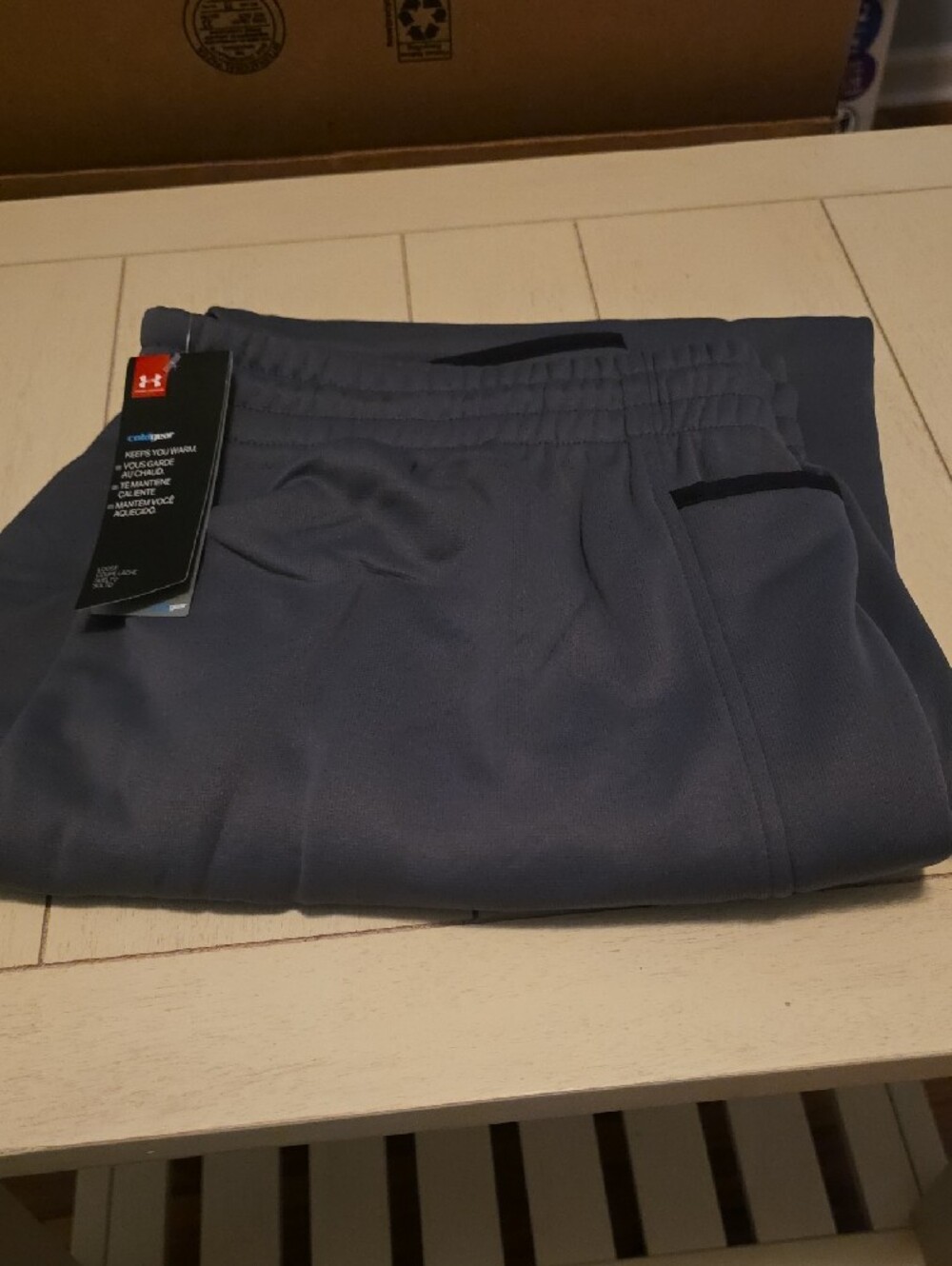 Under Armour Men's Gray Athletic Joggers - Picture 2 of 2